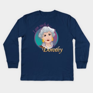 The Golden Girls - Dorothy Kids Long Sleeve T-Shirt